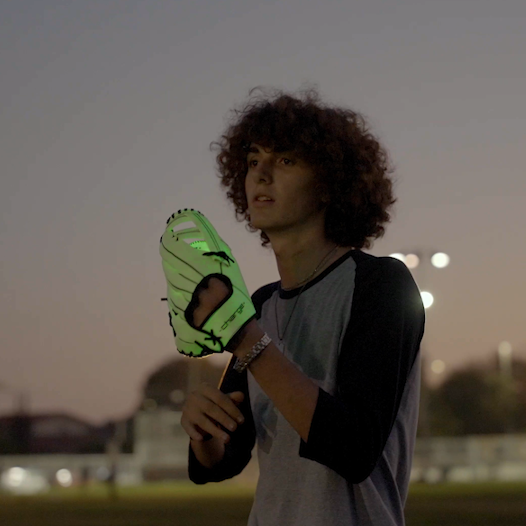 Chargeball Glow in the Dark Baseball Glove