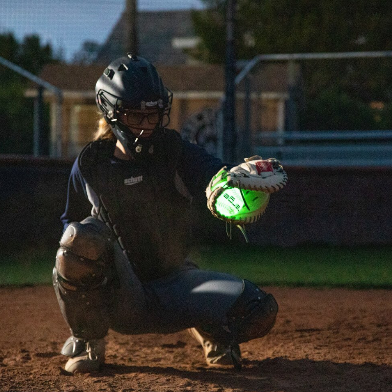 Chargeball Volleyball Glow in the Dark PRO Kit + 12 inch Softball