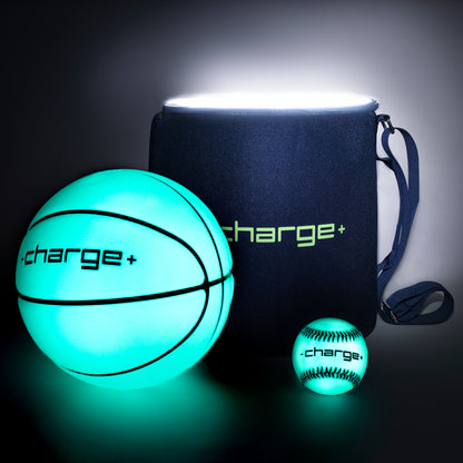 Chargeball Basketball Glow in the Dark PRO Kit + baseball