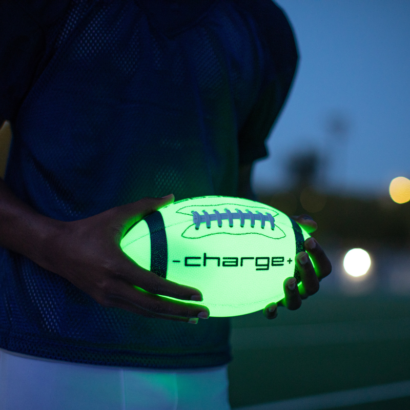 Chargeball Football Glow in the Dark PRO Kit + 2 Baseballs